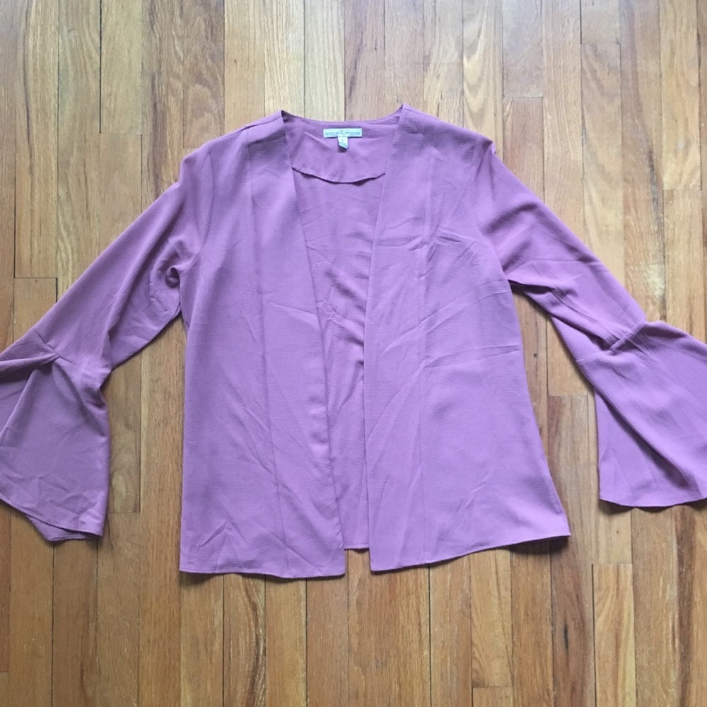 Moa Moa light bell sleeve jacket